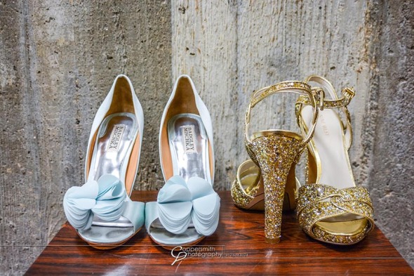 coppersmith photography wedding shoes