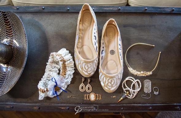 coppersmith photography wedding shoes